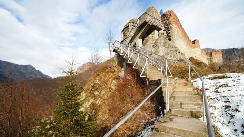 Castillo de Bran en Rumania donde nunca vivi&oacute; el conde Dr&aacute;cula.