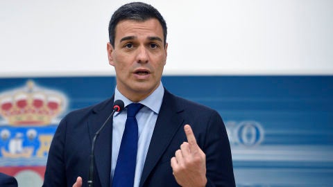 El Secretario General del PSOE, Pedro S&aacute;nchez, en Santander