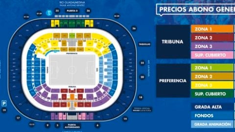 Abonos M&aacute;laga CF