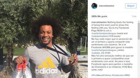 Marcelo Vieira en Instagram