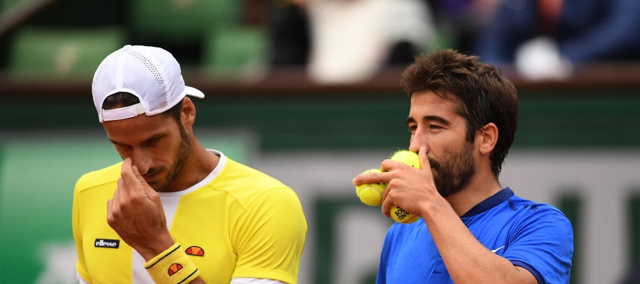 Feliciano López y Marc López, campeones de Roland Garros en dobles Feliciano López y Marc López, campeones de Roland Garros en dobles