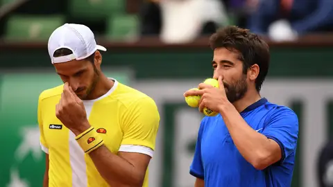 Feliciano López y Marc López, campeones de Roland Garros en dobles Feliciano López y Marc López, campeones de Roland Garros en dobles