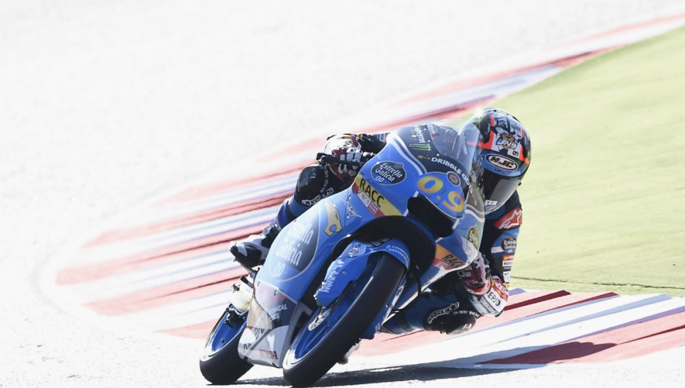 Jorge Navarro, en Moto3