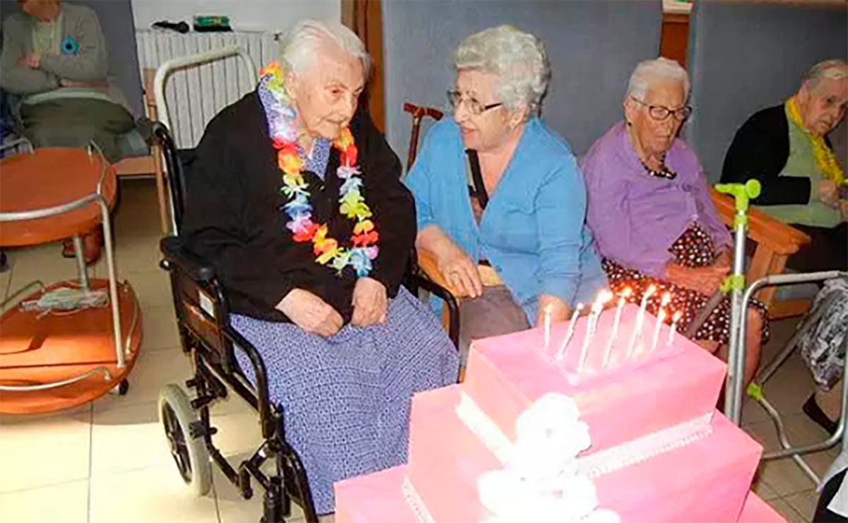 La mujer más longeva de España cumple 115 años La mujer más longeva de España cumple 115 años