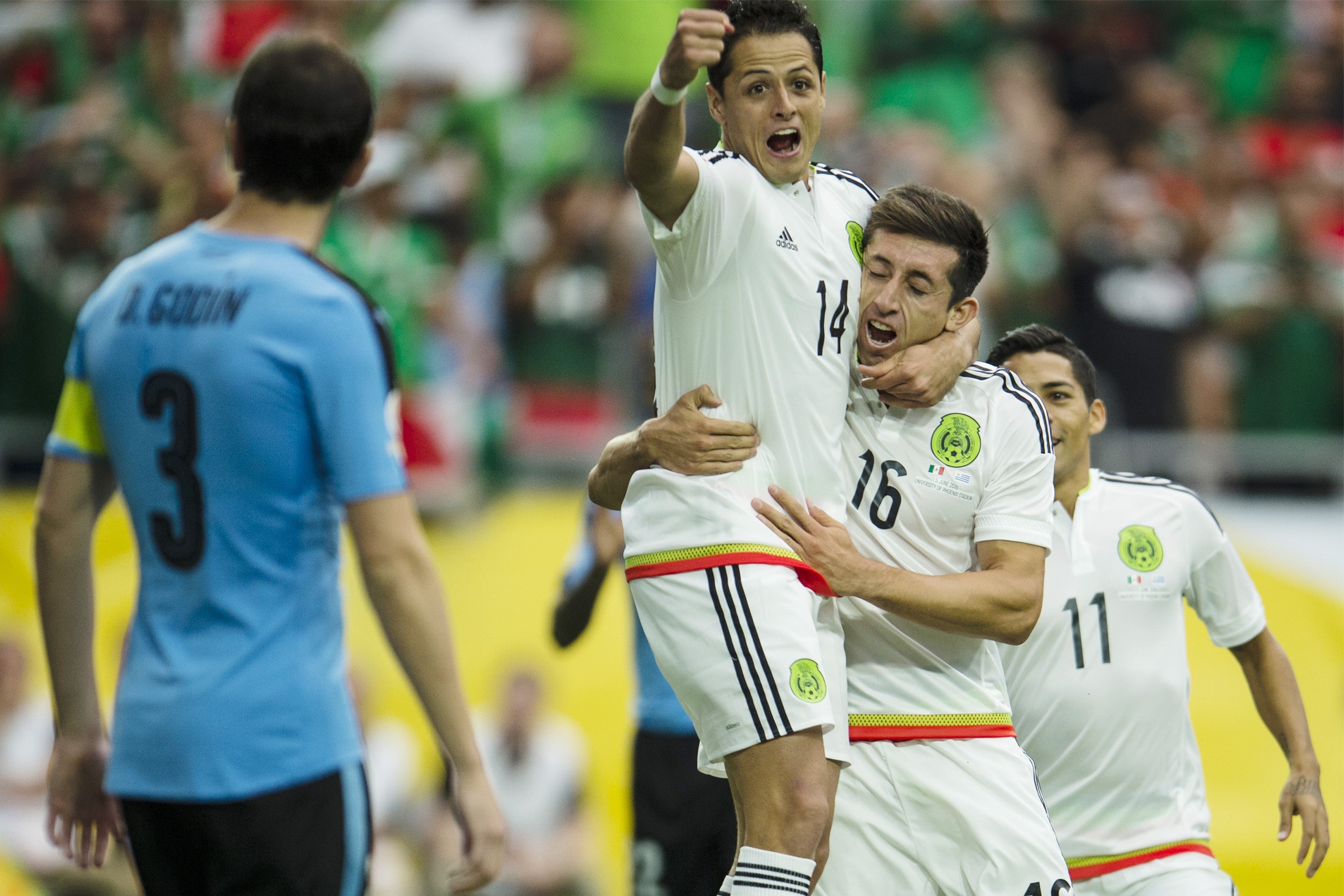 México vence a Uruguay y se postula como candidata a ganar la Copa América México vence a Uruguay y se postula como candidata a ganar la Copa América