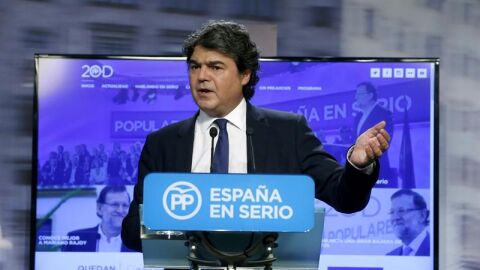 El director de campa&ntilde;a del PP, Jorge Moragas