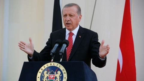 El presidente turco, Recep Tayyip Erdogan