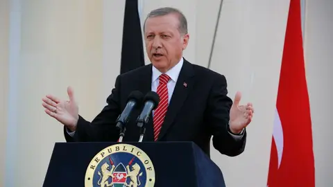 El presidente turco, Recep Tayyip Erdogan El presidente turco, Recep Tayyip Erdogan
