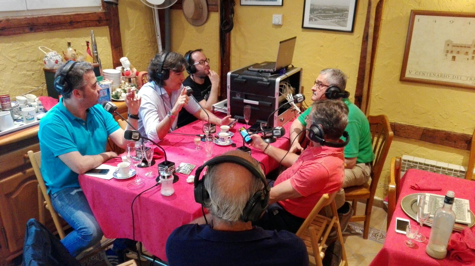 Onda Deportiva de Valladolid, especial el Pelotazo, desde la Bodega del Abuelo. 06/06/2016 Onda Deportiva de Valladolid, especial el Pelotazo, desde la Bodega del Abuelo. 06/06/2016