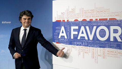 Jorge Moragas, jefe de campa&ntilde;a del Partido Popular