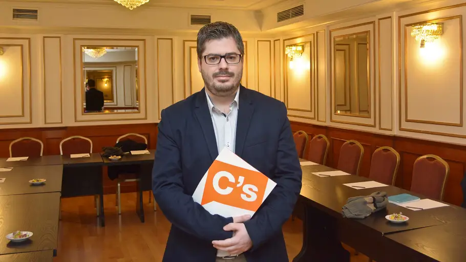 Fran Hervías, de Ciudadanos. Fran Hervías, de Ciudadanos.