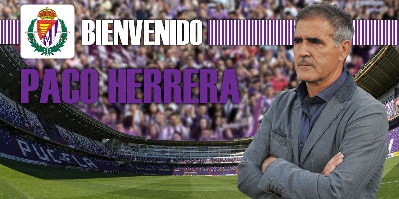 Paco Herrera, nuevo entrenador del Real Valladolid Paco Herrera, nuevo entrenador del Real Valladolid