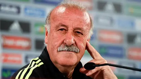 Vicente del Bosque en diálogo con la prensa deportiva Vicente del Bosque en diálogo con la prensa deportiva