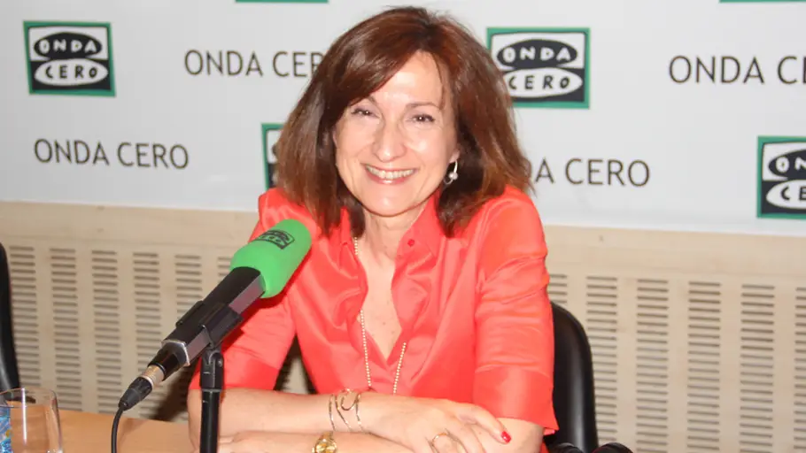 Paloma Sánchez Garnica en los estudios de Onda Cero Paloma Sánchez Garnica en los estudios de Onda Cero