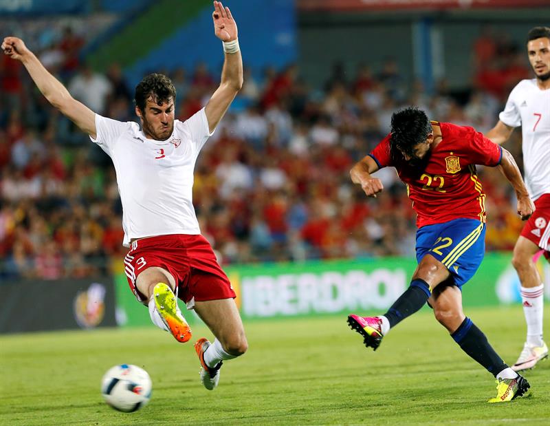 España 0 - 1 Georgia. España se va a la Euro con una inesperada derrota España 0 - 1 Georgia. España se va a la Euro con una inesperada derrota