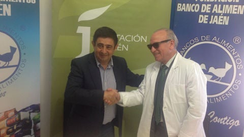 Presidente de la Diputaci&oacute;n Provincial y Presidente del Banco de Alimentos