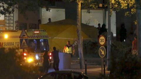 Servicios sanitarios preparados para atender al polic&iacute;a atrincherado en Alcobendas