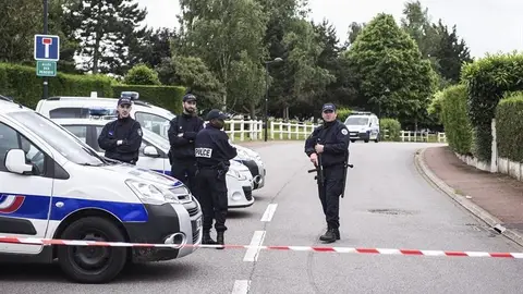 Agentes de policía franceses Agentes de policía franceses