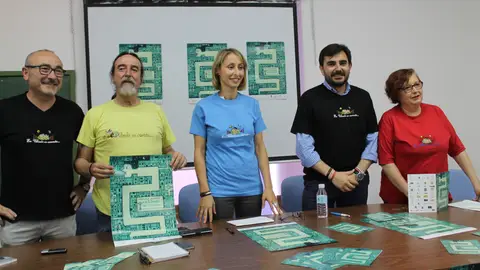 Presentación "En Úbeda se cuenta..." Concejala de Cultura y componentes de la Asociación Mailón.