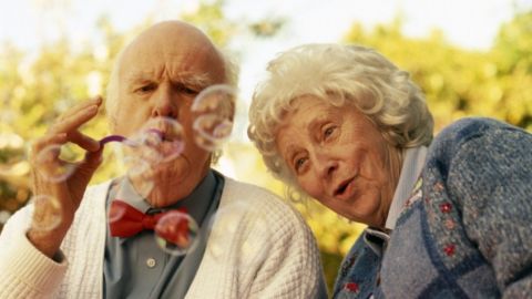 Una pareja de abuelos