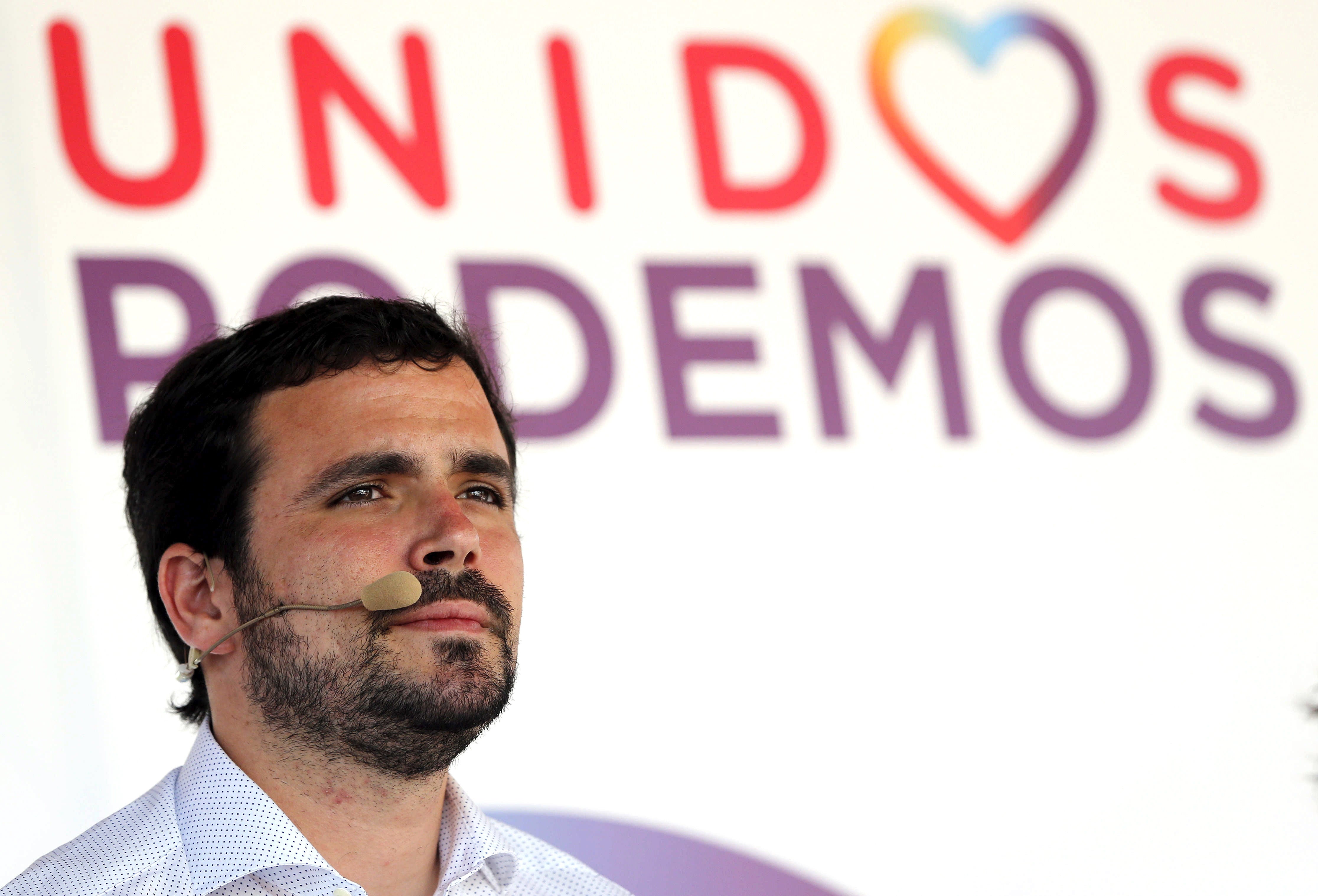 Alberto Garzón: "Estamos expectantes ante la oportunidad histórica para Unidos Podemos" Alberto Garzón: "Estamos expectantes ante la oportunidad histórica para Unidos Podemos"