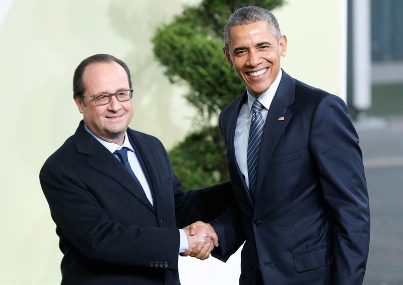 Obama y Hollande reafirman su compromiso mutuo para luchar contra el Estado Islámico Obama y Hollande reafirman su compromiso mutuo para luchar contra el Estado Islámico