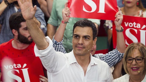 Pedro S&aacute;nchez, en M&aacute;laga