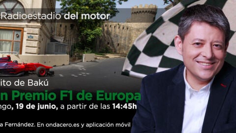 Gran Premio de Europa de F1 en Radioestadio