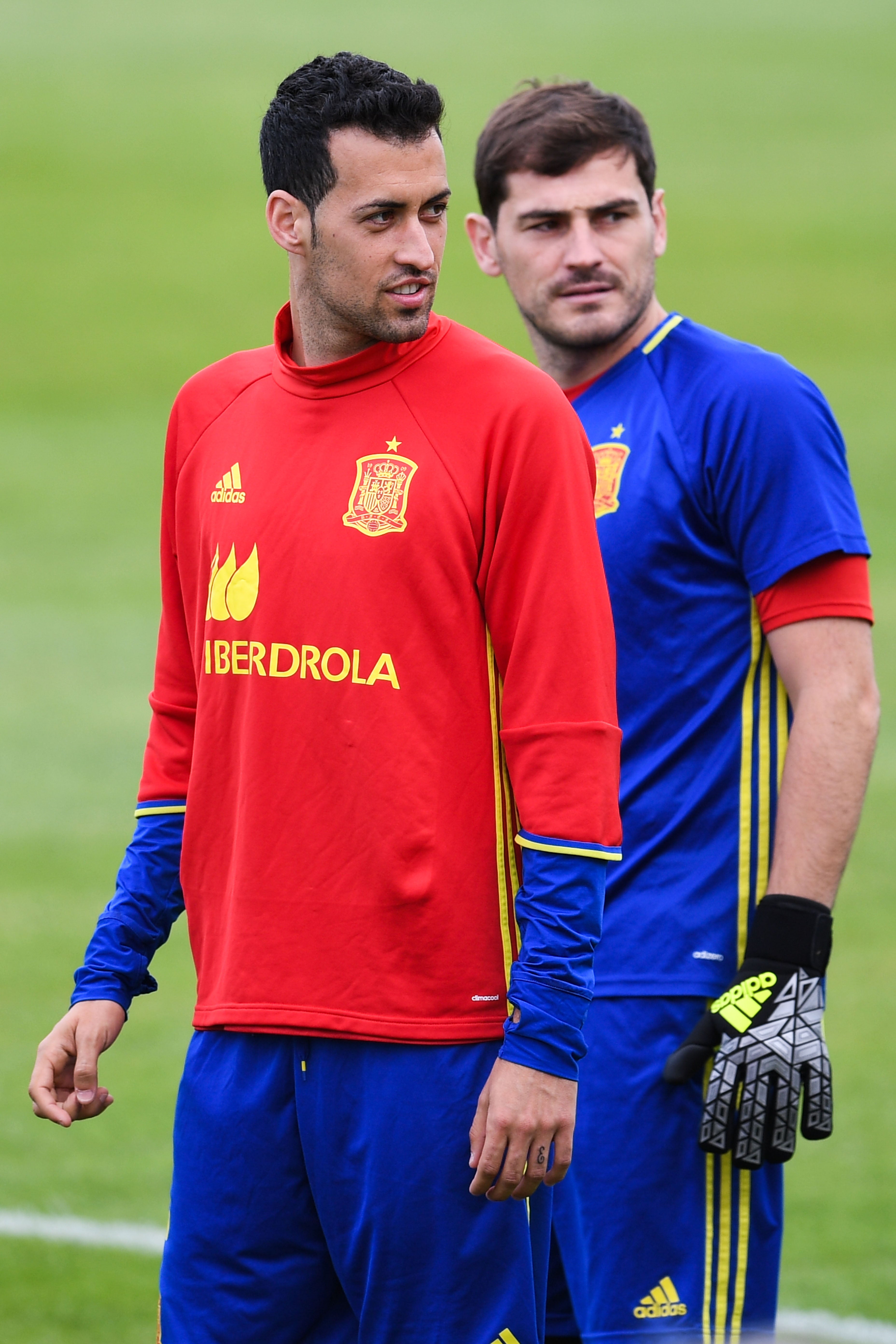 Sergio Busquets: "Me gustaría que siguiese Del Bosque. Los años y el trabajo demuestran que ha sido el mejor" Sergio Busquets: "Me gustaría que siguiese Del Bosque. Los años y el trabajo demuestran que ha sido el mejor"