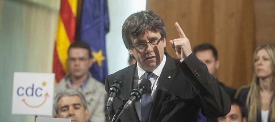 El presidente de la Generalitat, Carles Puigdemont El presidente de la Generalitat, Carles Puigdemont
