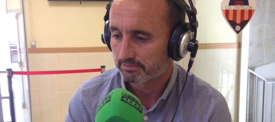 El técnico del Castellón Kiko Ramírez, en el programa especial de Onda Cero El técnico del Castellón Kiko Ramírez, en el programa especial de Onda Cero