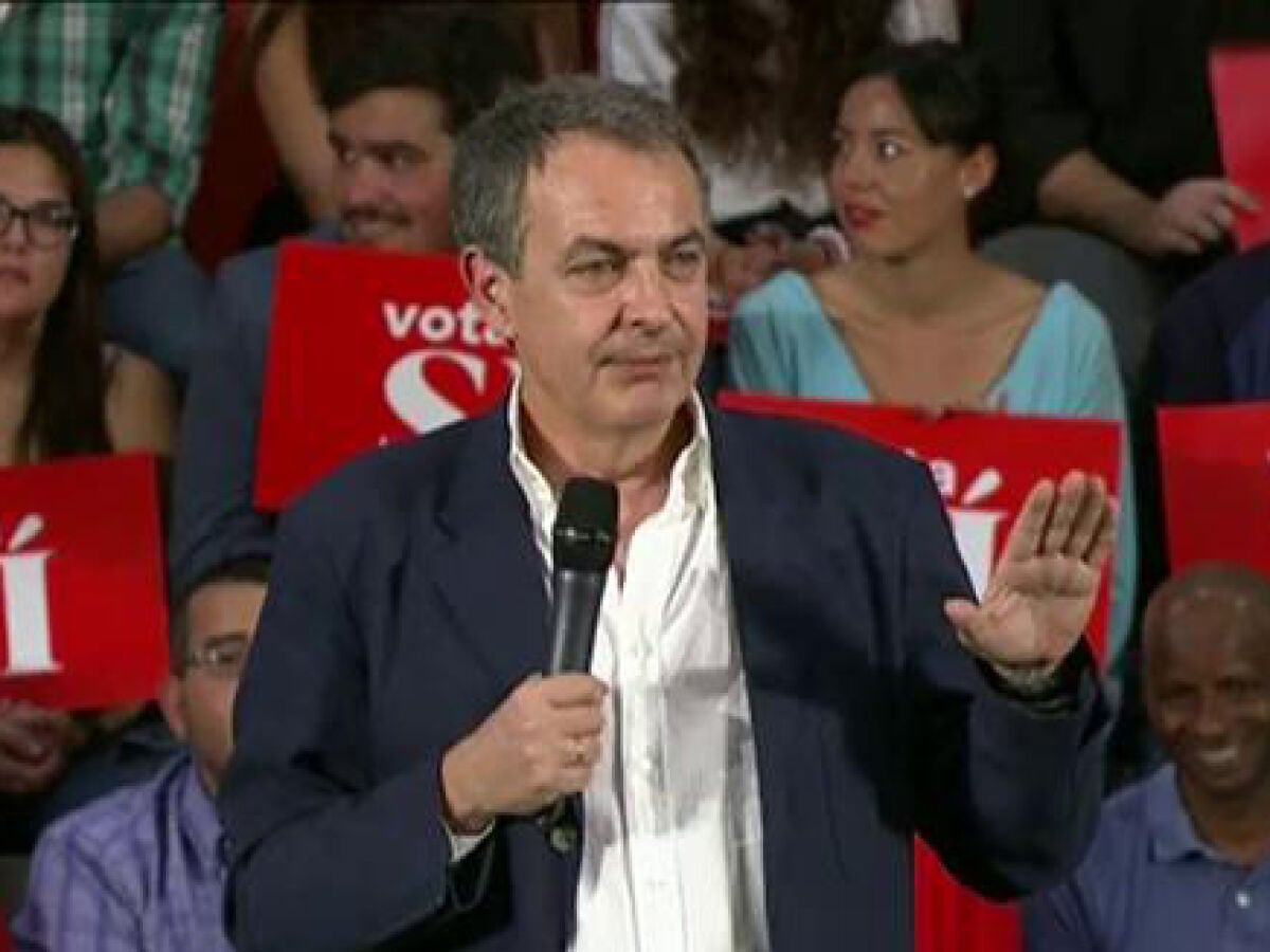 Zapatero nói lời khen ngợi của Iglesias là sự ghi nhận của PSOE | Đài phát thanh Onda Cero