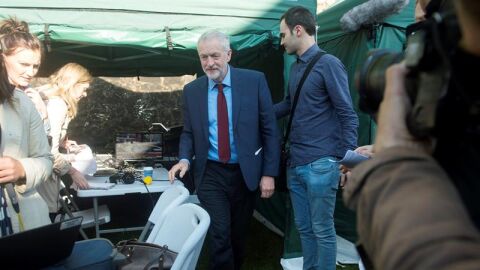 Jeremy Corbyn, l&iacute;der del Partido Laborista