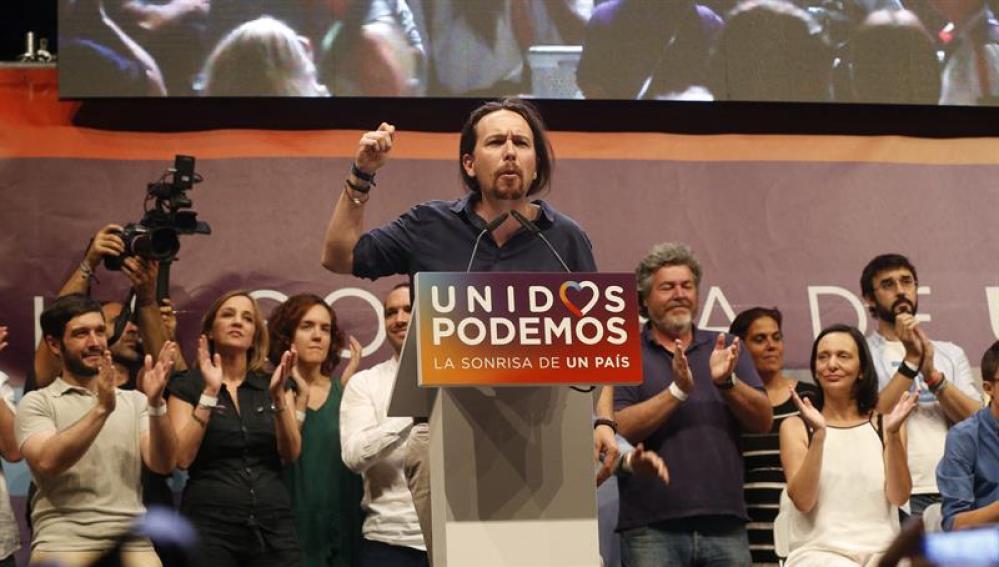 Pablo Iglesias echa el cierre a la campaña electoral