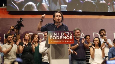 Pablo Iglesias echa el cierre a la campa&ntilde;a electoral