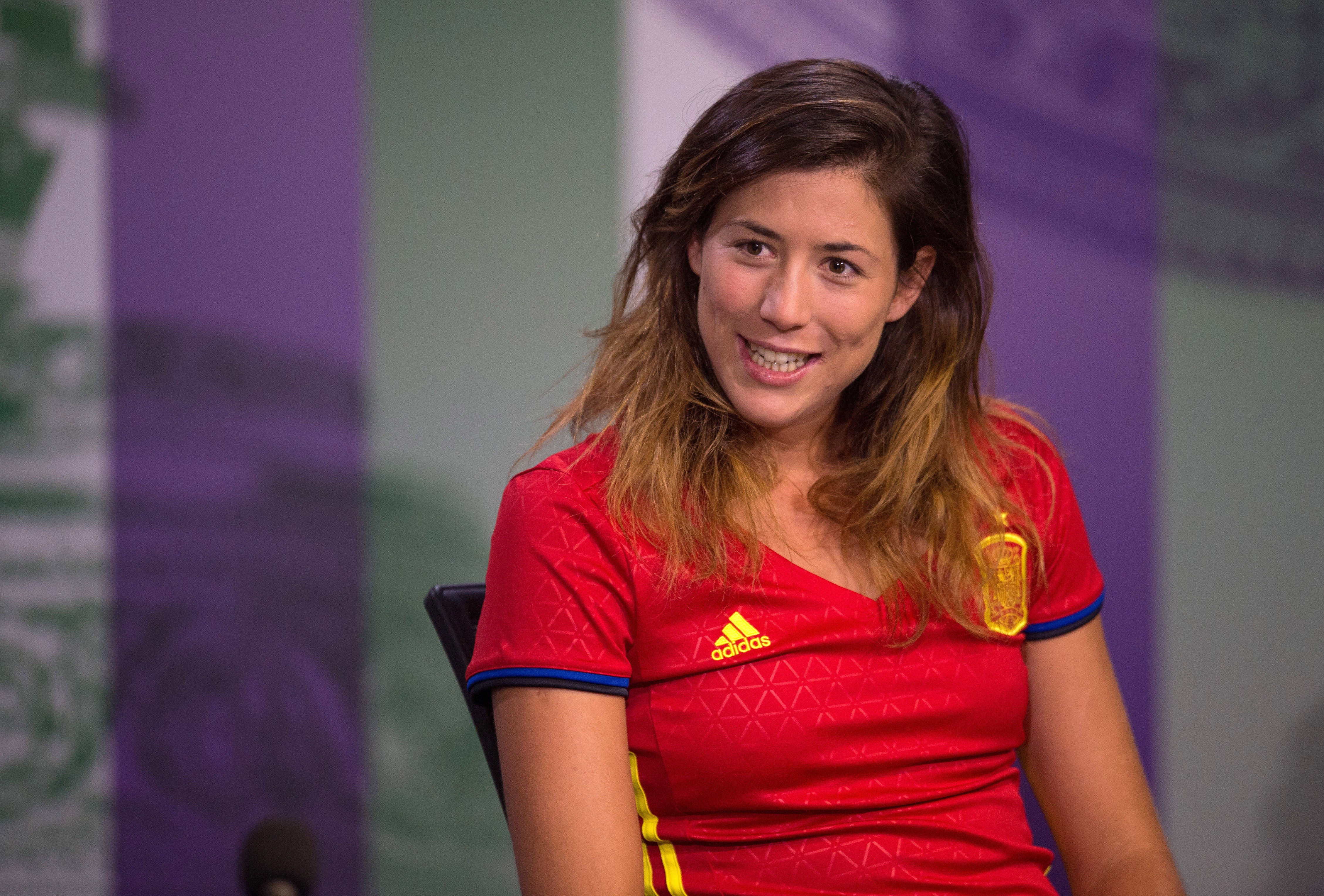 Garbiñe Muguruza: "Tenemos un equipazo de fútbol y Málaga tiene un ambiente especial" Garbiñe Muguruza: "Tenemos un equipazo de fútbol y Málaga tiene un ambiente especial"