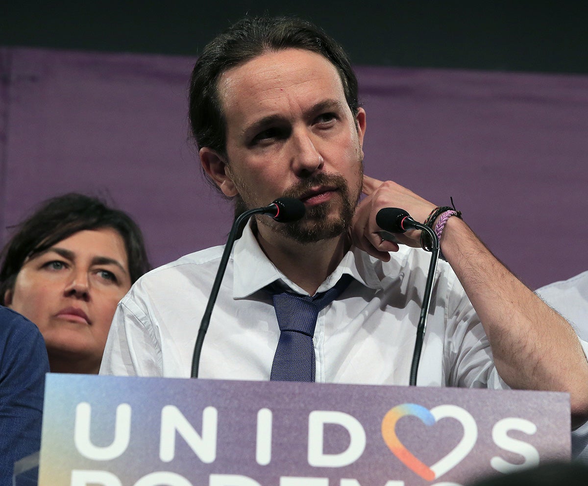 Pablo Iglesias: "Somos la fuerza política con más futuro de España" Pablo Iglesias: "Somos la fuerza política con más futuro de España"