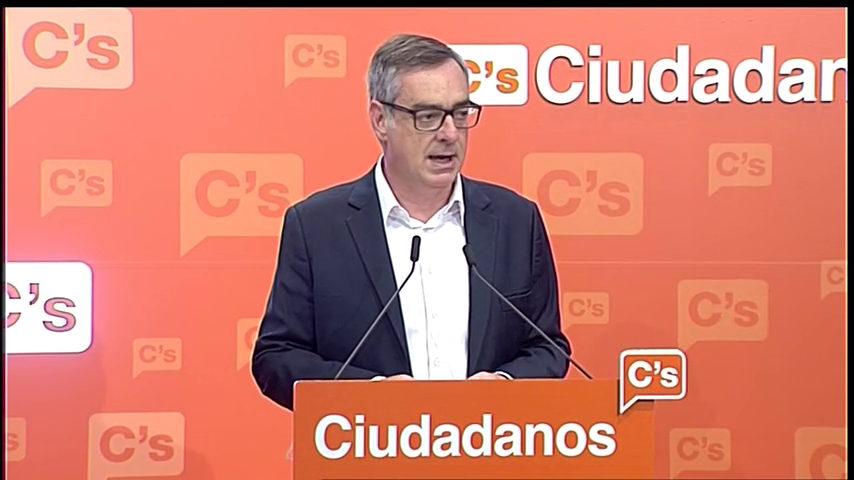 José Manuel Villegas: "Hacemos un llamamiento al resto de la oposición para que se abstenga" José Manuel Villegas: "Hacemos un llamamiento al resto de la oposición para que se abstenga"