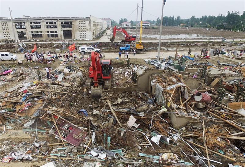 Asciende a 99 la cifra de muertos por un tornado al este de China Asciende a 99 la cifra de muertos por un tornado al este de China