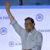 El presidente del Gobierno en funciones y líder del PP, Mariano Rajoy
