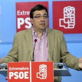 Guillermo Fernández Vara, secretario general del PSOE en Extremadura