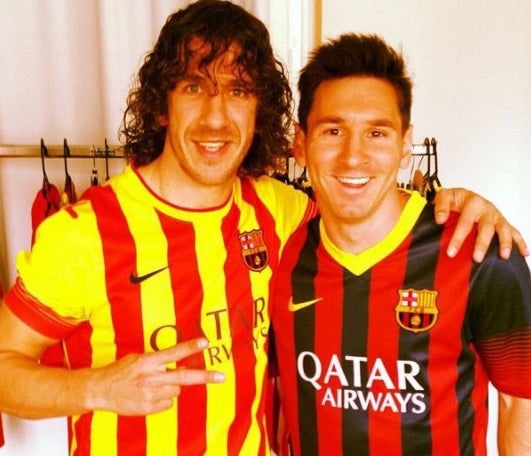 "Respeto y admiración", mensaje de despedida de Puyol a Messi que aplaude Suárez "Respeto y admiración", mensaje de despedida de Puyol a Messi que aplaude Suárez