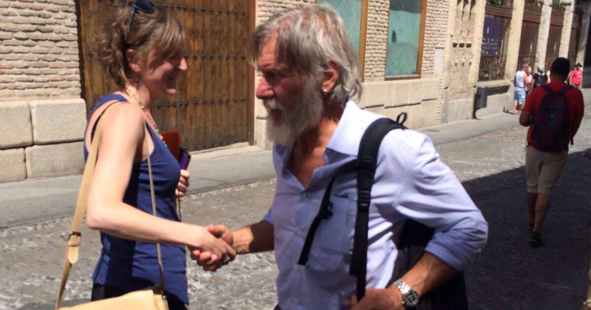 Mesa de redacción: Harrison Ford, de visita en Toledo Mesa de redacción: Harrison Ford, de visita en Toledo