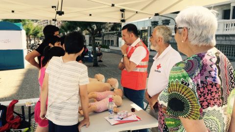 Cruz Roja Gipuzkoa. Prevenci&oacute;n de accidentes de verano. 