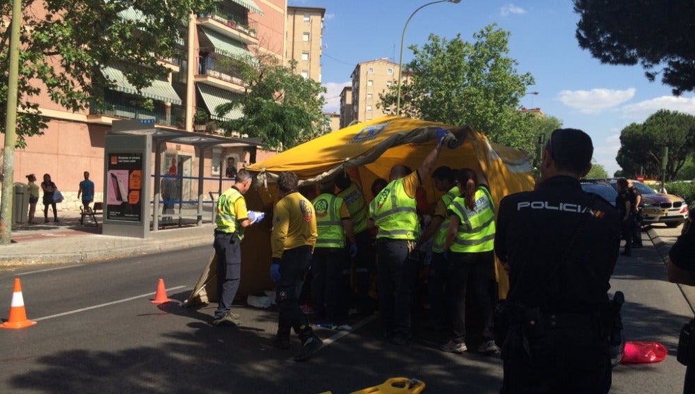 Herido muy grave un joven tras ser atropellado en Ciudad Lineal (Madrid)