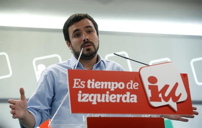 Garzón defiende la confluencia con Podemos y cree les hubiera ido peor sin el acuerdo Garzón defiende la confluencia con Podemos y cree les hubiera ido peor sin el acuerdo