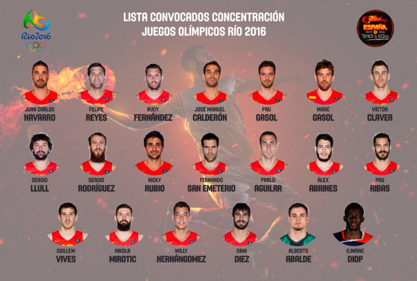 Los hermanos Gasol encabezan la lista de preparación para los Juegos de Río Los hermanos Gasol encabezan la lista de preparación para los Juegos de Río