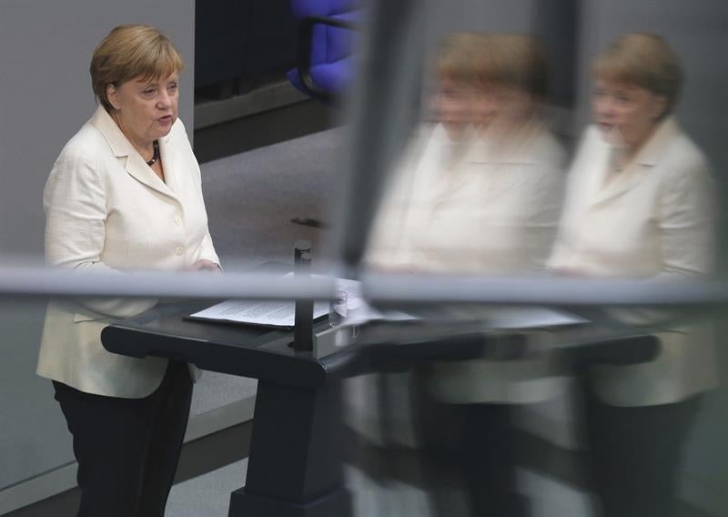 Merkel advierte a Londres de que el mercado único exige la libre circulación de personas Merkel advierte a Londres de que el mercado único exige la libre circulación de personas
