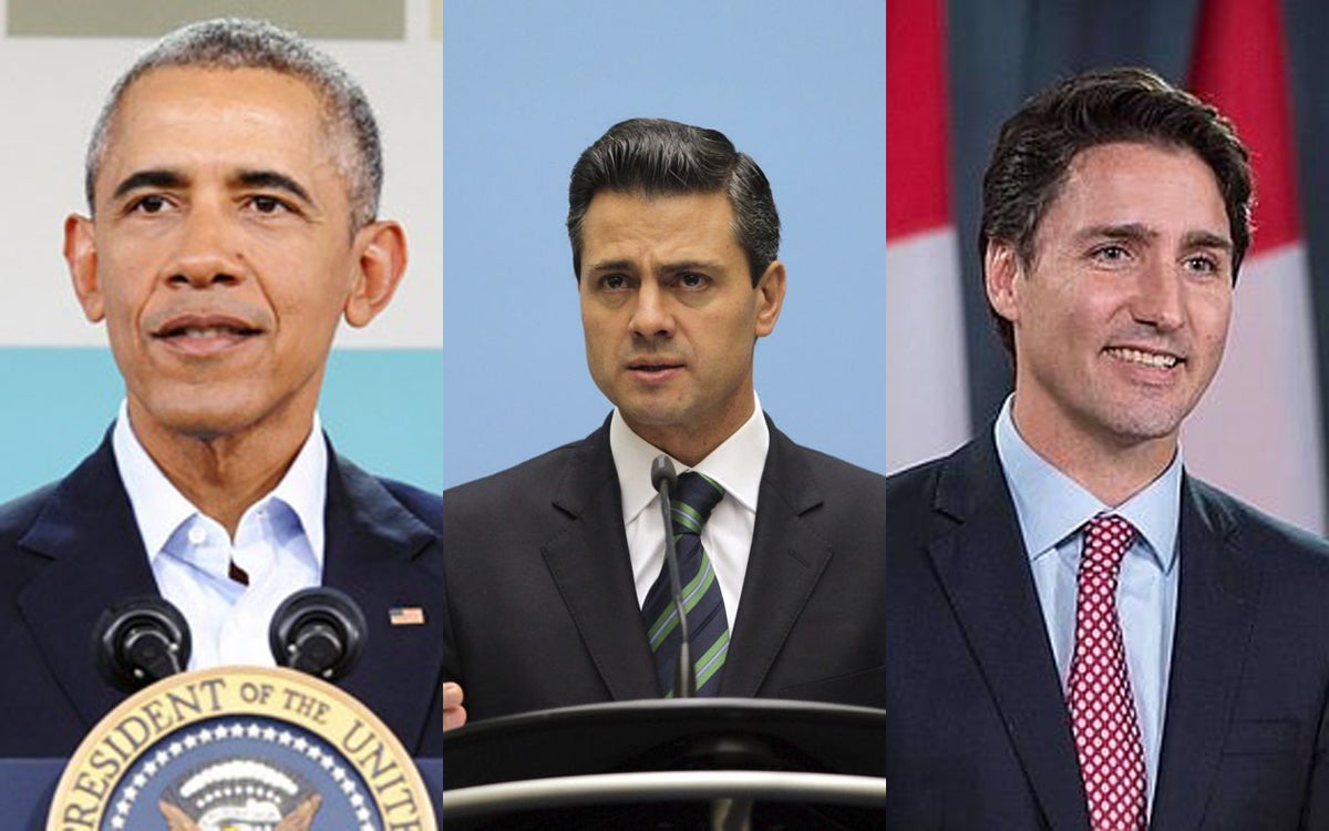 El Brexit y la inmigración protagonizan la "Cumbre de los Tres Amigos" entre EEUU, México y Canadá El Brexit y la inmigración protagonizan la "Cumbre de los Tres Amigos" entre EEUU, México y Canadá