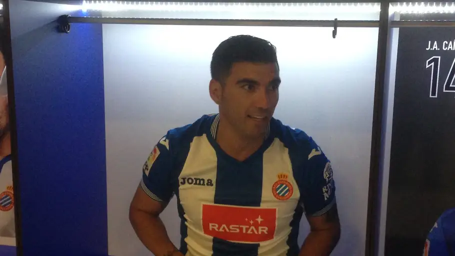José Antonio Reyes, presentado con el Espanyol José Antonio Reyes, presentado con el Espanyol